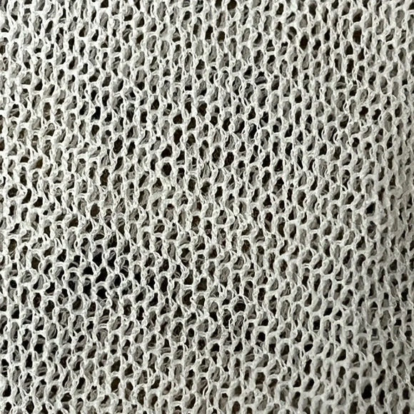 Free People Beaded Mesh Sheer Babydoll Tunic Blouse Sequin Beaded S Boho Peasent - Picture 9 of 10